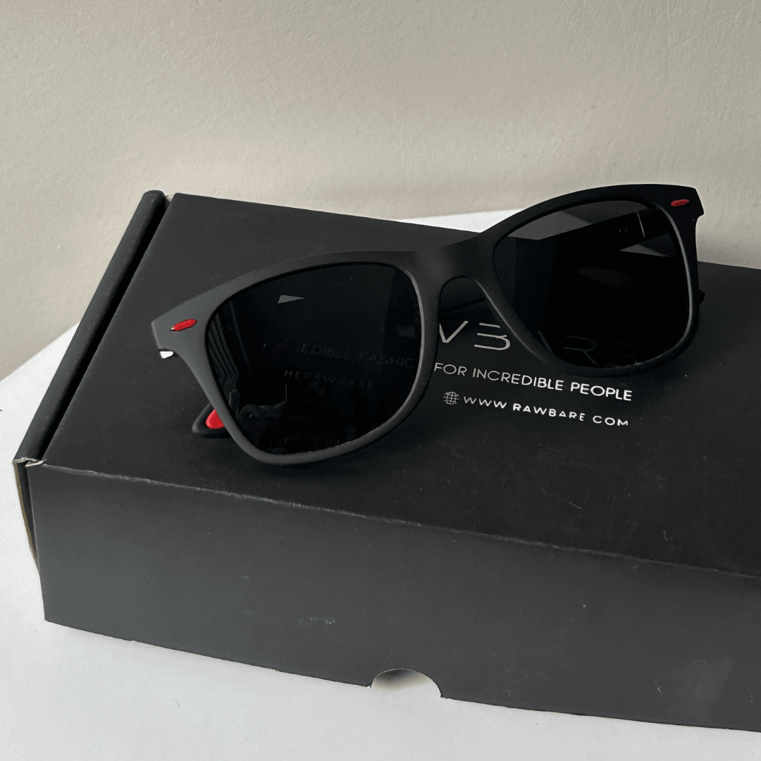 Wayfarer Sunglasses (T2) 2.0 - Black / RB2370 - RawBare