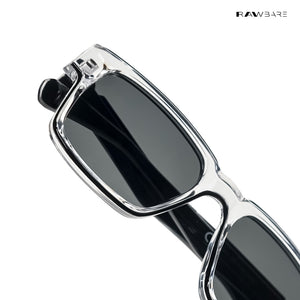 Vadodara Onyx - Clear Blackline Rectangle Sunglasses - RB2790